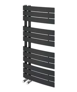 Delta Anthracite Designer Heated Towel Rail 1080 x 550mm -Cheap Bathroom Heating Store ADR55X1080 detail02 460