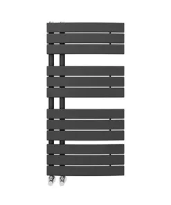 Delta Anthracite Designer Heated Towel Rail 1080 x 550mm -Cheap Bathroom Heating Store ADR55X1080 detail03 460