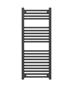 Diamond Heated Towel Rail - W500 x H1200mm - Anthracite -Cheap Bathroom Heating Store AFT5X1200 n d2 460