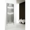 Reina Diva Curved Towel Rail - Chrome