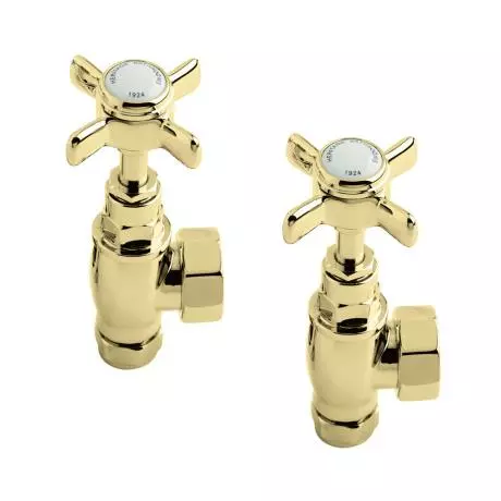 Heritage - Portland Heated Towel Rail - Vintage Gold - AHA76 4 Heritage - Portland Heated Towel Rail - Vintage Gold - AHA76 - Image 2