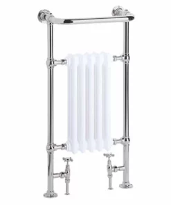 Heritage - Baby Clifton Heated Towel Rail - Chrome - AHC80