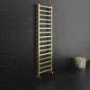 Arezzo Cube Brushed Brass 1600 x 500 Heated Towel Rail