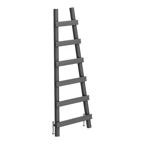 Arezzo Anthracite Leaning Ladder 1600 x 600 Heated Towel Rail 5 Arezzo Anthracite Leaning Ladder 1600 x 600 Heated Towel Rail - Image 3
