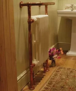 Bampton Traditional Copper 960 x 675mm Heated Towel Radiator 6 Bampton Traditional Copper 960 x 675mm Heated Towel Radiator -Cheap Bathroom Heating Store BAM COP 01 D1N 460