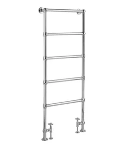 Bayswater Juliet Floor Mounted Heated Towel Rail 1549 x 598mm