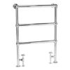 Bayswater Juliet Floor Mounted Heated Towel Rail 966 x 673mm