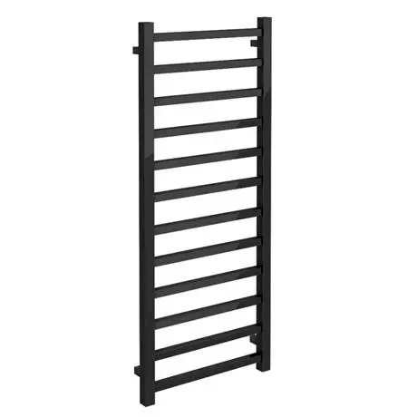 Brooklyn Square 1200 x 500mm Black Nickel Heated Towel Rail 4 Brooklyn Square 1200 x 500mm Black Nickel Heated Towel Rail - Image 2