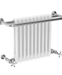 Bromley Traditional Wall Hung Towel Rail Radiator (742 x 492mm)
