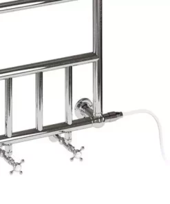 Burlington Chaplin Traditional Radiator (inc. Valves + Electric Heating Kit) 9 Burlington Chaplin Traditional Radiator (inc. Valves + Electric Heating Kit) -Cheap Bathroom Heating Store Burlington Chaplin Chrome Traditional Radiator Inc Valves d1 460