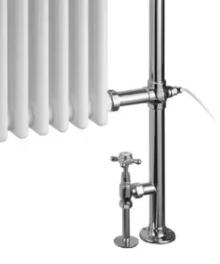 Burlington Full Trafalgar Traditional Radiator (inc. Valves + Electric Heating Kit) -Cheap Bathroom Heating Store Burlington Full Trafalgar Traditional Radiator n d3 460