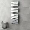 Delta Chrome Designer Heated Towel Rail 1080 x 550mm -Cheap Bathroom Heating Store CDR55X1080 prod