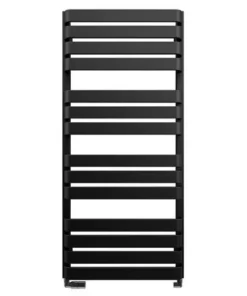Crosswater Celeste Towel Rail - 500 x 1100mm - Metallic Black Matte