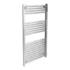 Diamond Heated Towel Rail - 600mm x 1200mm - Chrome - Straight -Cheap Bathroom Heating Store COL002 resized460