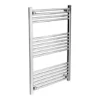 Diamond Heated Towel Rail - W600 x H1000mm - Chrome - Straight 1 Diamond Heated Towel Rail - W600 x H1000mm - Chrome - Straight -Cheap Bathroom Heating Store COL013 Diamond Heated Towel Rail