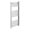 Diamond Heated Towel Rail - W400 x H1000mm - Chrome - Straight -Cheap Bathroom Heating Store COL014 Straight Standard Towel Rail 22mm p