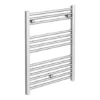 Diamond Heated Towel Rail - W600 x H800mm - Chrome - Straight 1 Diamond Heated Towel Rail - W600 x H800mm - Chrome - Straight -Cheap Bathroom Heating Store COL019 P1