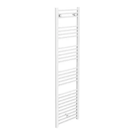 Diamond Heated Towel Rail - W400 x H1600mm - White - Straight 4 Diamond Heated Towel Rail - W400 x H1600mm - White - Straight - Image 2