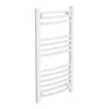 Diamond Curved Heated Towel Rail - W400 x H800mm - White 1 Diamond Curved Heated Towel Rail - W400 x H800mm - White -Cheap Bathroom Heating Store COL052 n p