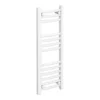 Diamond Curved Heated Towel Rail - W300 x H800mm - White 1 Diamond Curved Heated Towel Rail - W300 x H800mm - White -Cheap Bathroom Heating Store COL075 P1