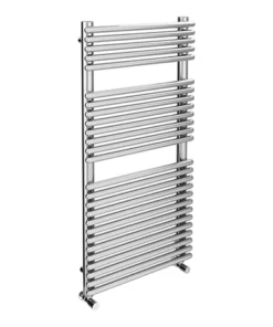 Luca Designer Heated Towel Rail 600 x 1190mm - Chrome