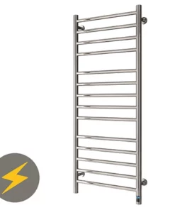 Reina Arnage H800 x W500mm Dry Electric Heated Towel Rail