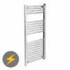 Diamond Straight Heated Electric Towel Rail - W500 x H1200mm - Chrome 1 Diamond Straight Heated Electric Towel Rail - W500 x H1200mm - Chrome -Cheap Bathroom Heating Store Diamond Straight Heated Electric Towel Rail 500 x 1200mm Chrome n p