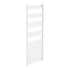 Diamond Heated Towel Rail - W600 x H1800mm - White - Straight -Cheap Bathroom Heating Store Diamond Straight Heated Towel Rail W600 x H1800mm White l 460