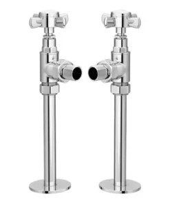 Chatsworth Savoy Traditional Towel Rail (incl. Valves + Electric Heating Kit) -Cheap Bathroom Heating Store ERD01 PK d4 460