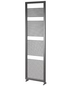 Asquiths Mineral Anthracite H1800 x W500mm Round Tube Vertical Radiator - HEA3104