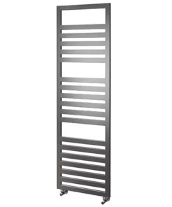Asquiths Mineral Anthracite H1600 x W500mm Flat Tube Vertical Radiator - HEB3110