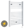 Hudson Reed 690 x 500mm Electric Square Heated Towel Rail - Chrome - HL150