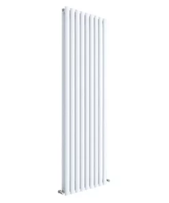 Hudson Reed Revive 1800 x 528mm Vertical Double Panel Radiator - Gloss White - HL327