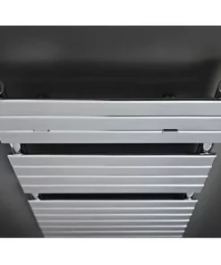 Hudson Reed Flat Panel Designer Radiator 1213 x 500mm - Chrome - HL335 7 Hudson Reed Flat Panel Designer Radiator 1213 x 500mm - Chrome - HL335 -Cheap Bathroom Heating Store HL335 D1 375 1