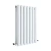 Hudson Reed Revive 600 x 412mm Horizontal Double Panel Radiator - Gloss White - HL337D -Cheap Bathroom Heating Store HL337D P