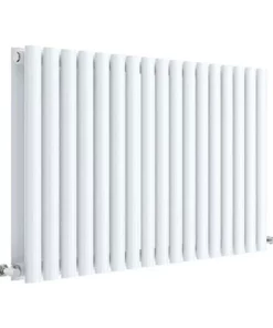 Hudson Reed Revive 600 x 992mm Horizontal Double Panel Radiator - Gloss White - HL339D