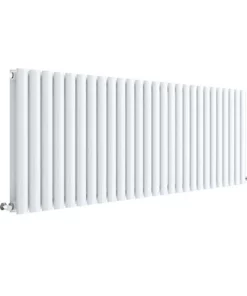 Hudson Reed Revive 600 x 1572mm Horizontal Double Panel Radiator - Gloss White - HL342D