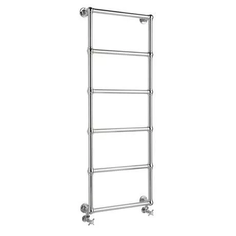 Hudson Reed Countess Wall Mounted Towel Rail 1550 x 600mm - Chrome - HL354 -Cheap Bathroom Heating Store HL354 P