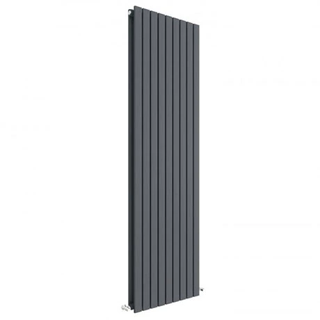 Hudson Reed Sloane 1800 x 528mm Vertical Double Panel Radiator - Anthracite - HLA47D 3 Hudson Reed Sloane 1800 x 528mm Vertical Double Panel Radiator - Anthracite - HLA47D