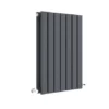Hudson Reed Sloane 600 x 412mm Horizontal Double Panel Radiator - Anthracite - HLA54D