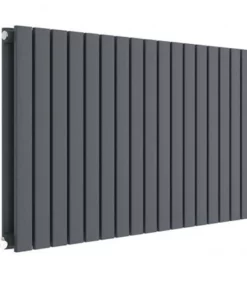 Hudson Reed Sloane 600 x 992mm Horizontal Double Panel Radiator - Anthracite - HLA56D