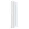 Hudson Reed Sloane 1800 x 528mm Vertical Double Panel Radiator - Satin White - HLW47D