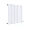 Hudson Reed Sloane 600 x 586mm Horizontal Single Panel Radiator - Satin White - HLW55