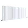 Hudson Reed Sloane 600 x 1572mm Horizontal Double Panel Radiator - Satin White - HLW60D