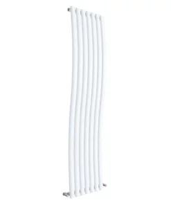 Hudson Reed Revive Wave 1785 x 413mm Designer Radiator - Gloss White - HLW95