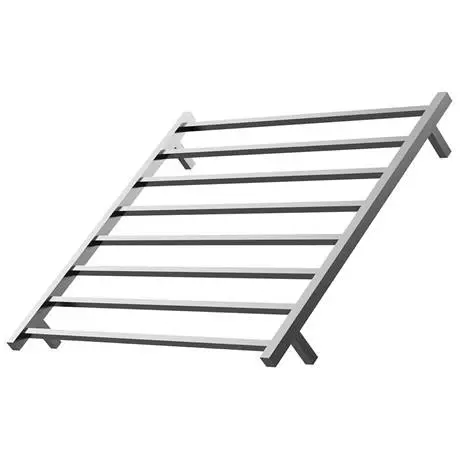 Warmup Hawthorn H912 x W620mm Dry Electric Heated Towel Rail - HTR-8SQPO 3 Warmup Hawthorn H912 x W620mm Dry Electric Heated Towel Rail - HTR-8SQPO - Image 2