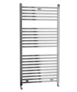 Lindley Straight Heated Towel Rail - W500 x H1110mm - Chrome
