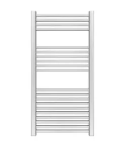 Cube Heated Towel Rail - Chrome (600 x 1100mm) -Cheap Bathroom Heating Store KUB612C d2 460