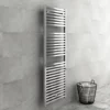 Cube Heated Towel Rail - Chrome (600 x 1420mm) -Cheap Bathroom Heating Store KUB616C prod01