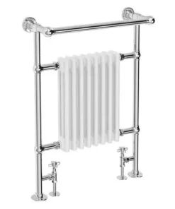 Keswick Traditional 963 x 673mm Heated Towel Rail Radiator (8 Sections)